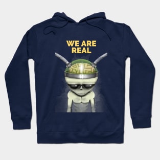 Aliens are real - sci-fi alien Hoodie